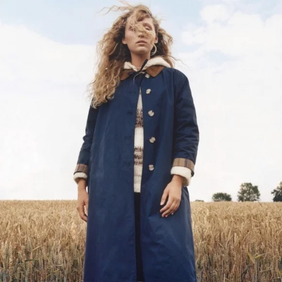 🇬🇧RARE NWOT Barbour x ALEXA Chung Jackie Jacket - Picture 2 of 9